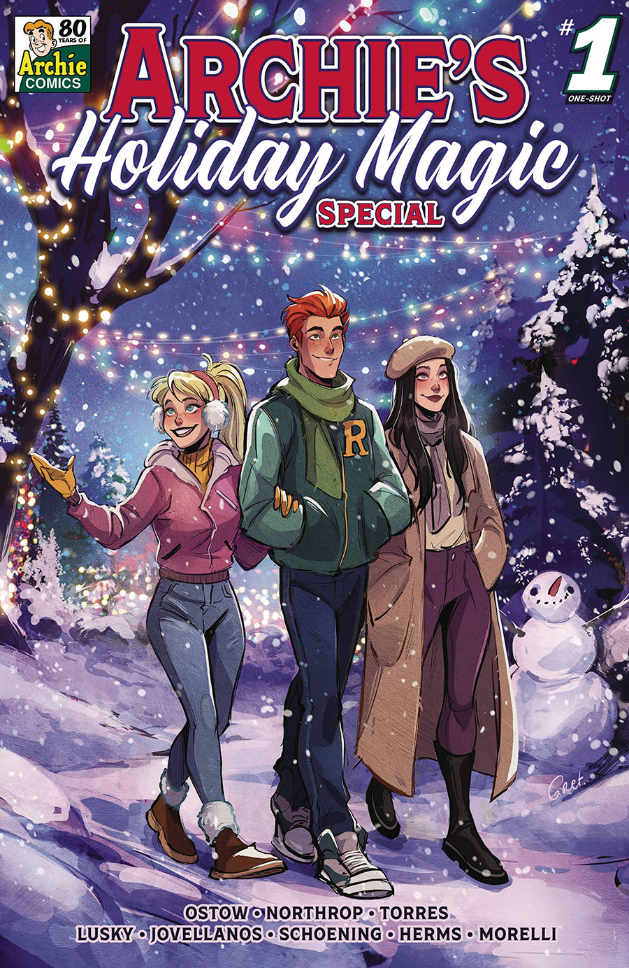 Archies Holiday Magic Special #1 (One Shot) Cover A Regular Gretel Lusky Cover