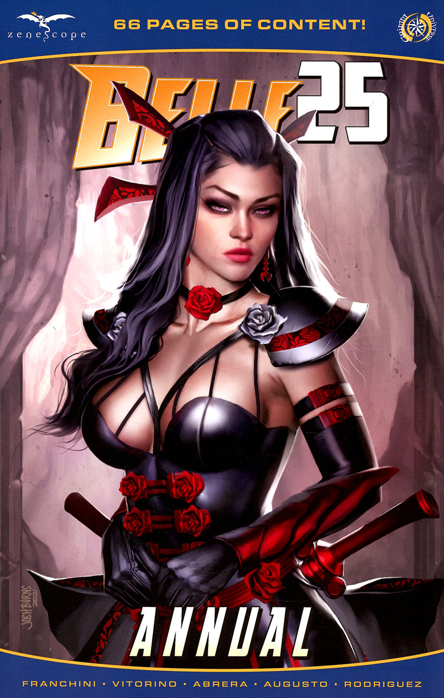 Grimm Fairy Tales Presents Belle #25 Annual Cover D Josh Burns