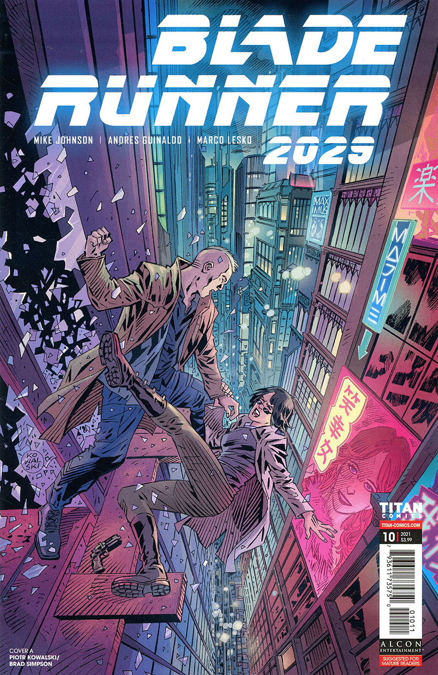 Blade Runner 2029 #10 Cover A Regular Piotr Kowalski Cover