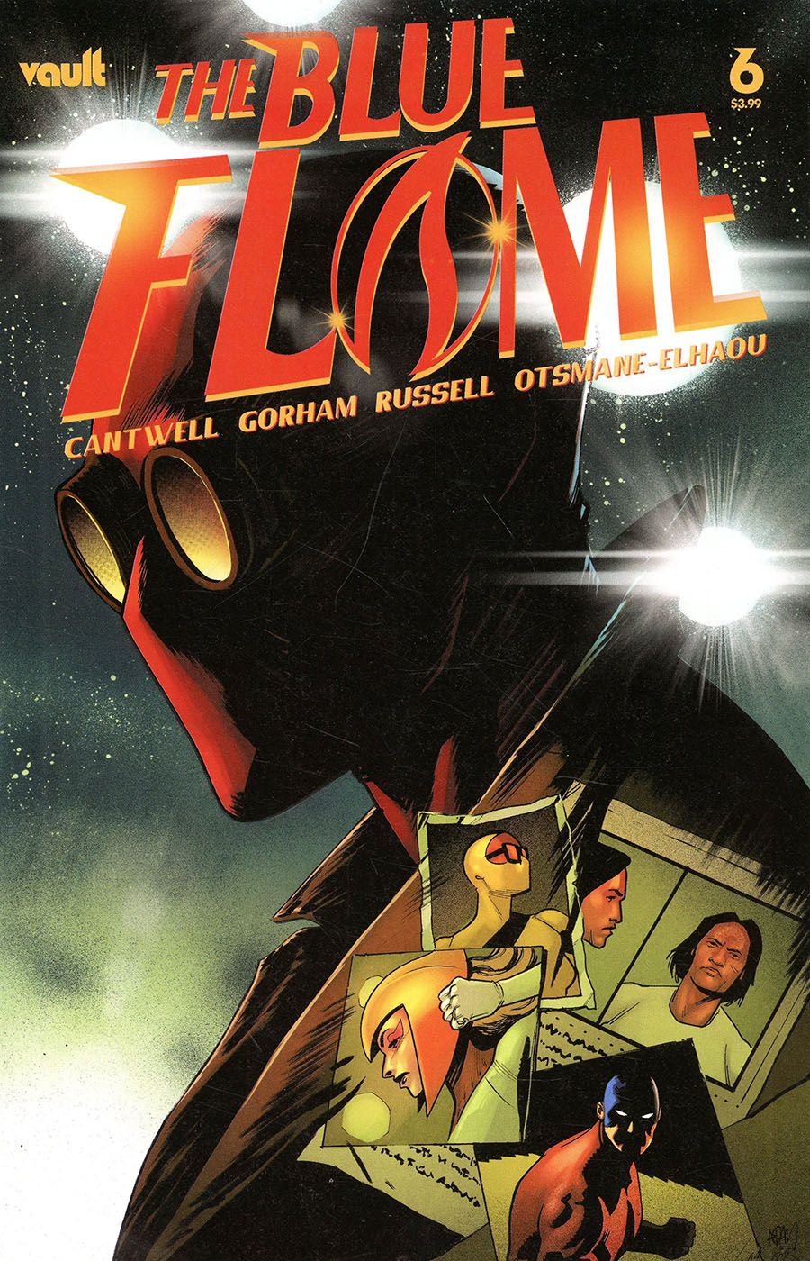 Blue Flame #6 Cover A Regular Adam Gorham Cover