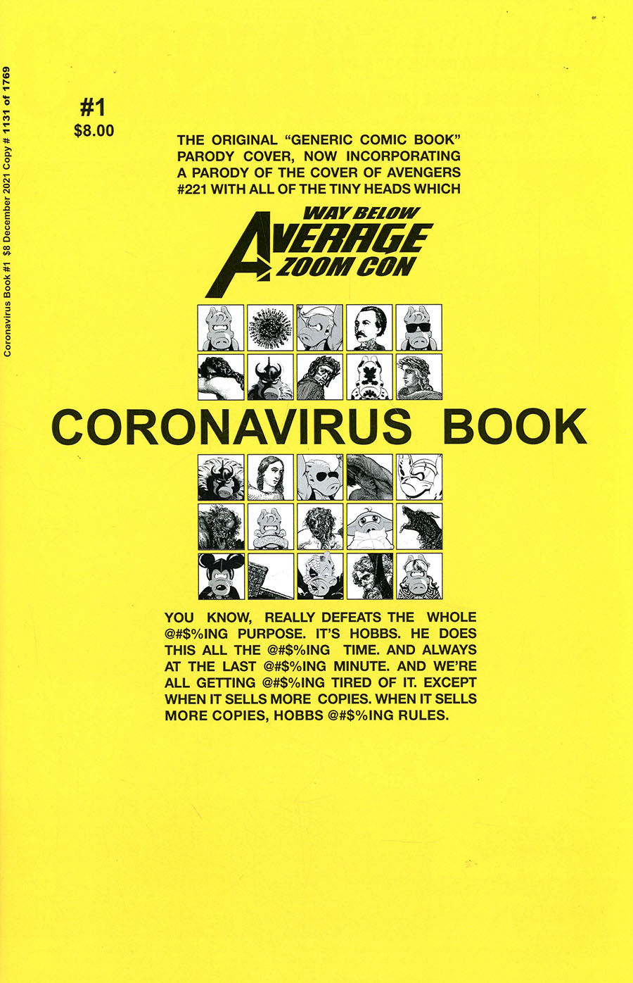 Coronavirus Book #1 (One Shot)