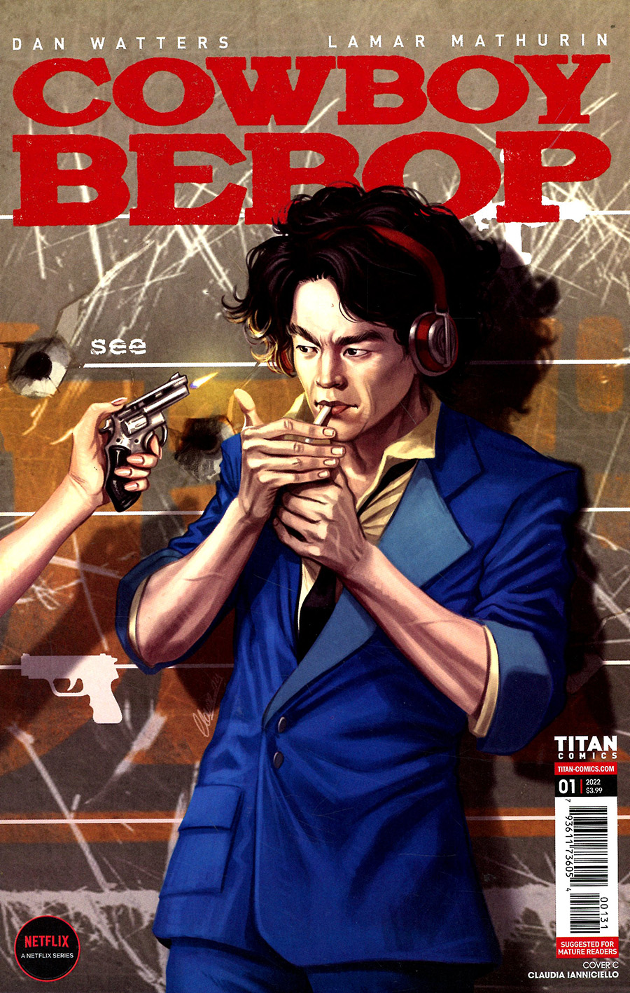 Cowboy Bebop #1 Cover C Variant Claudia Ianniciello Connecting Cover