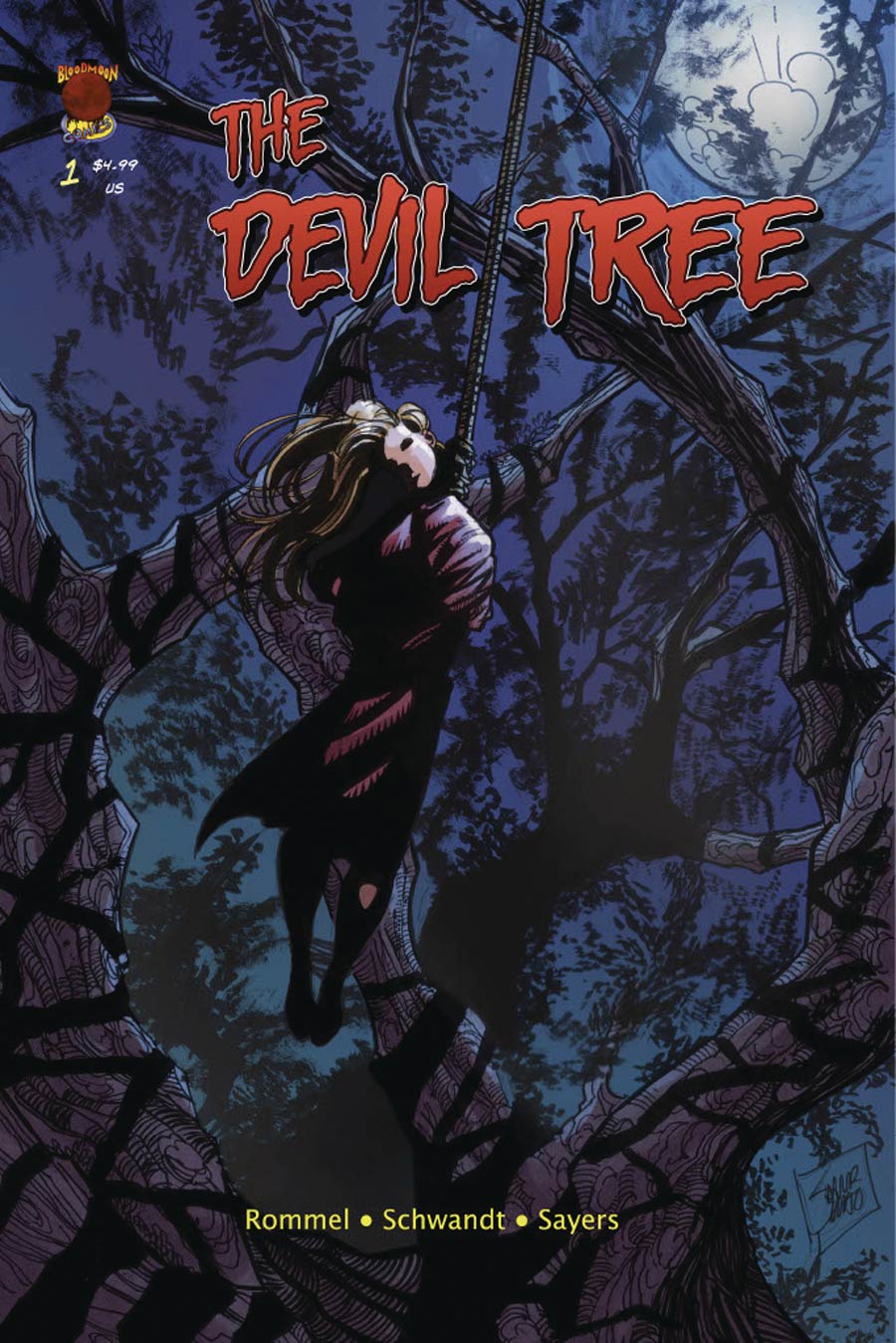 Devil Tree #1 Cover B Variant Samir Simao Cover