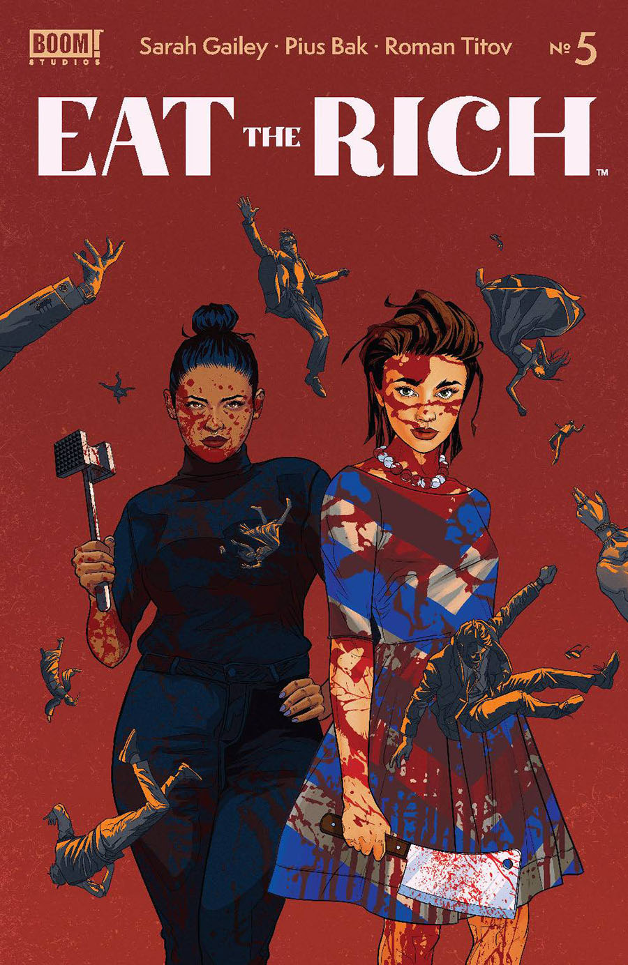 Eat The Rich #5 Cover A Regular Kevin Tong Cover