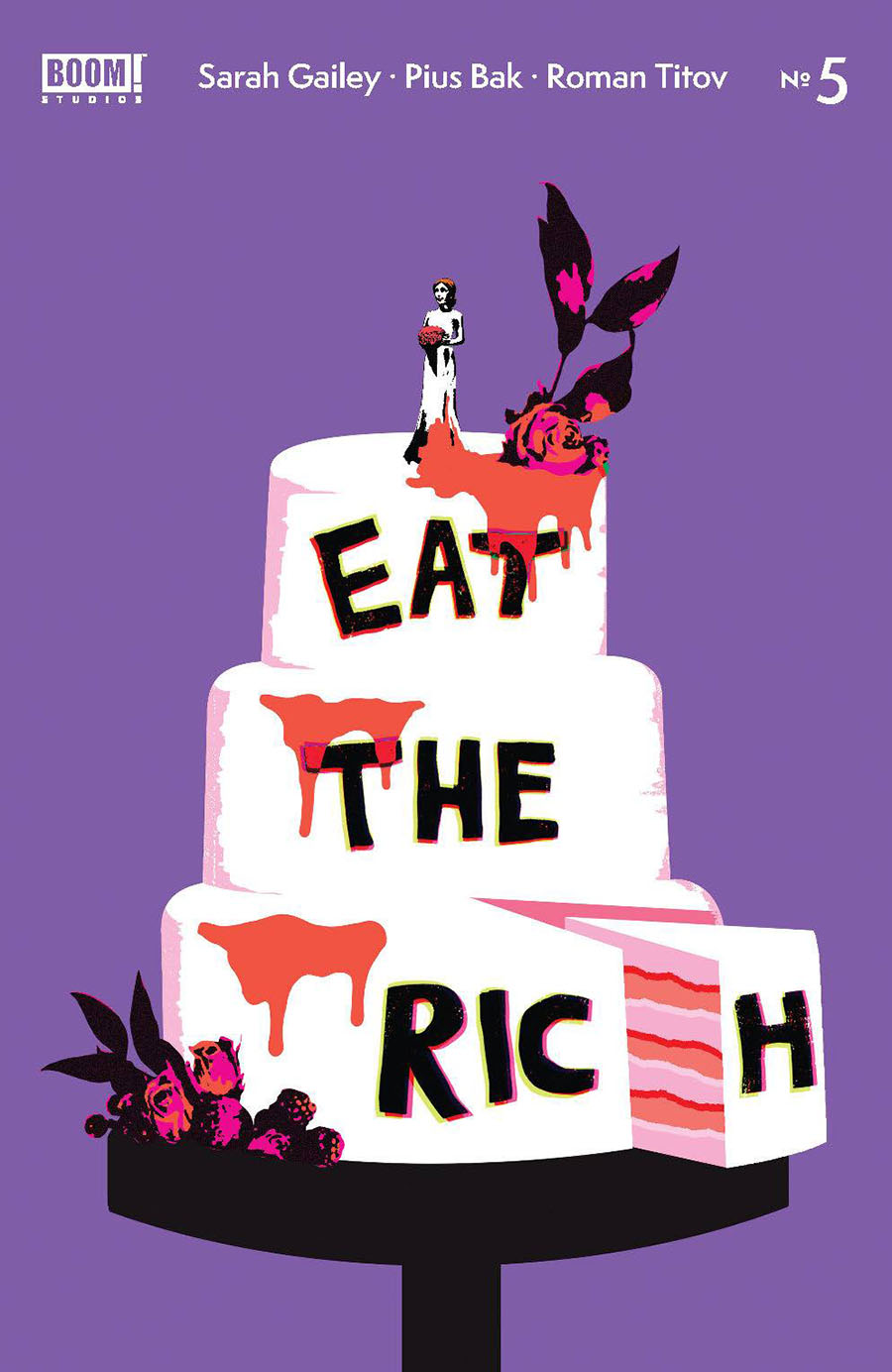 Eat The Rich #5 Cover B Variant Becca Carey Cover