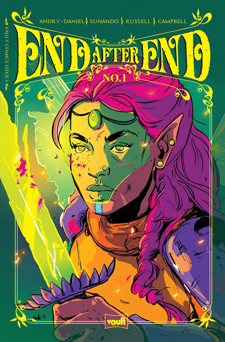 End After End #1 Cover B Variant Liana Kangas Cover