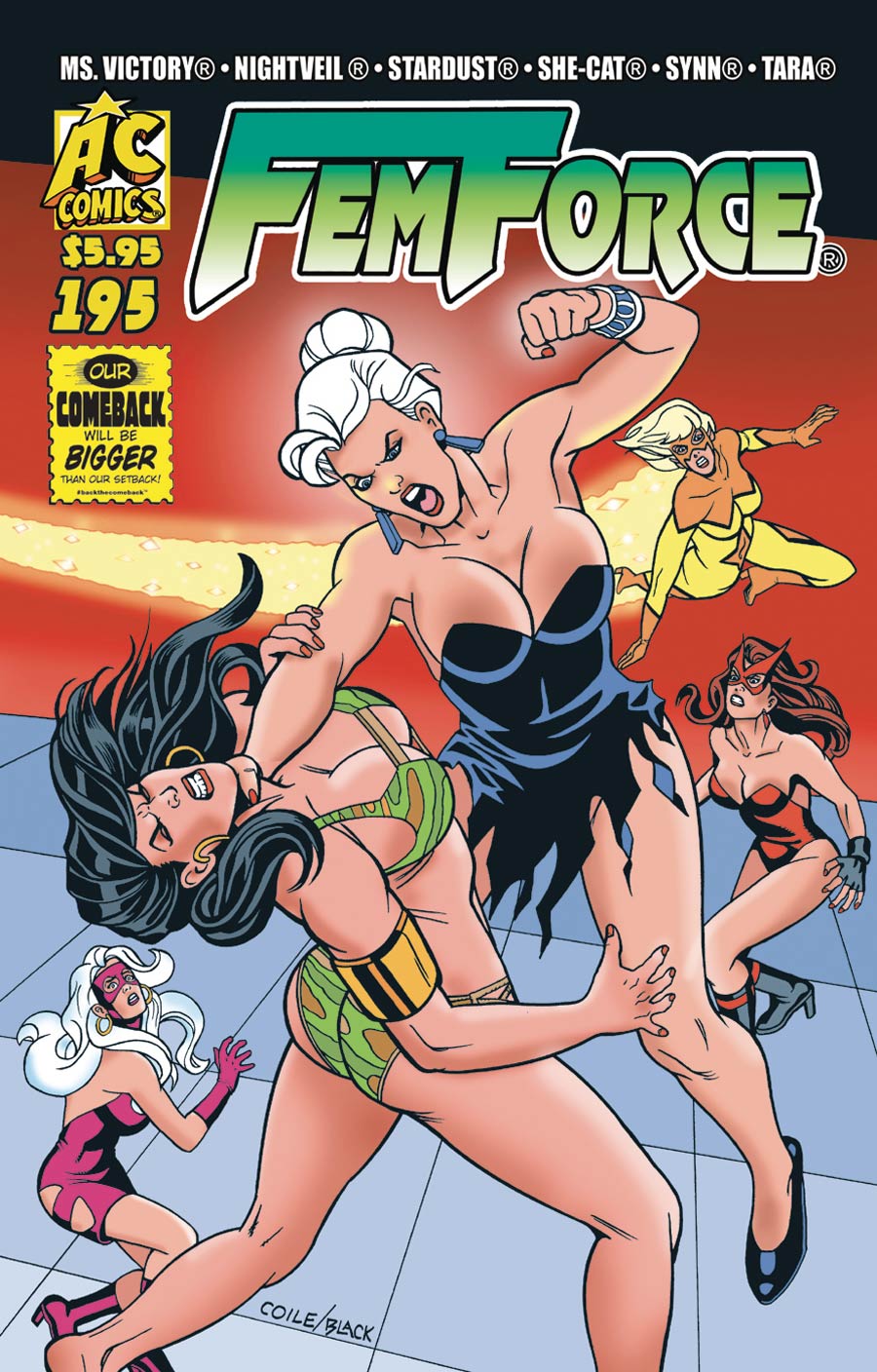 Femforce #195