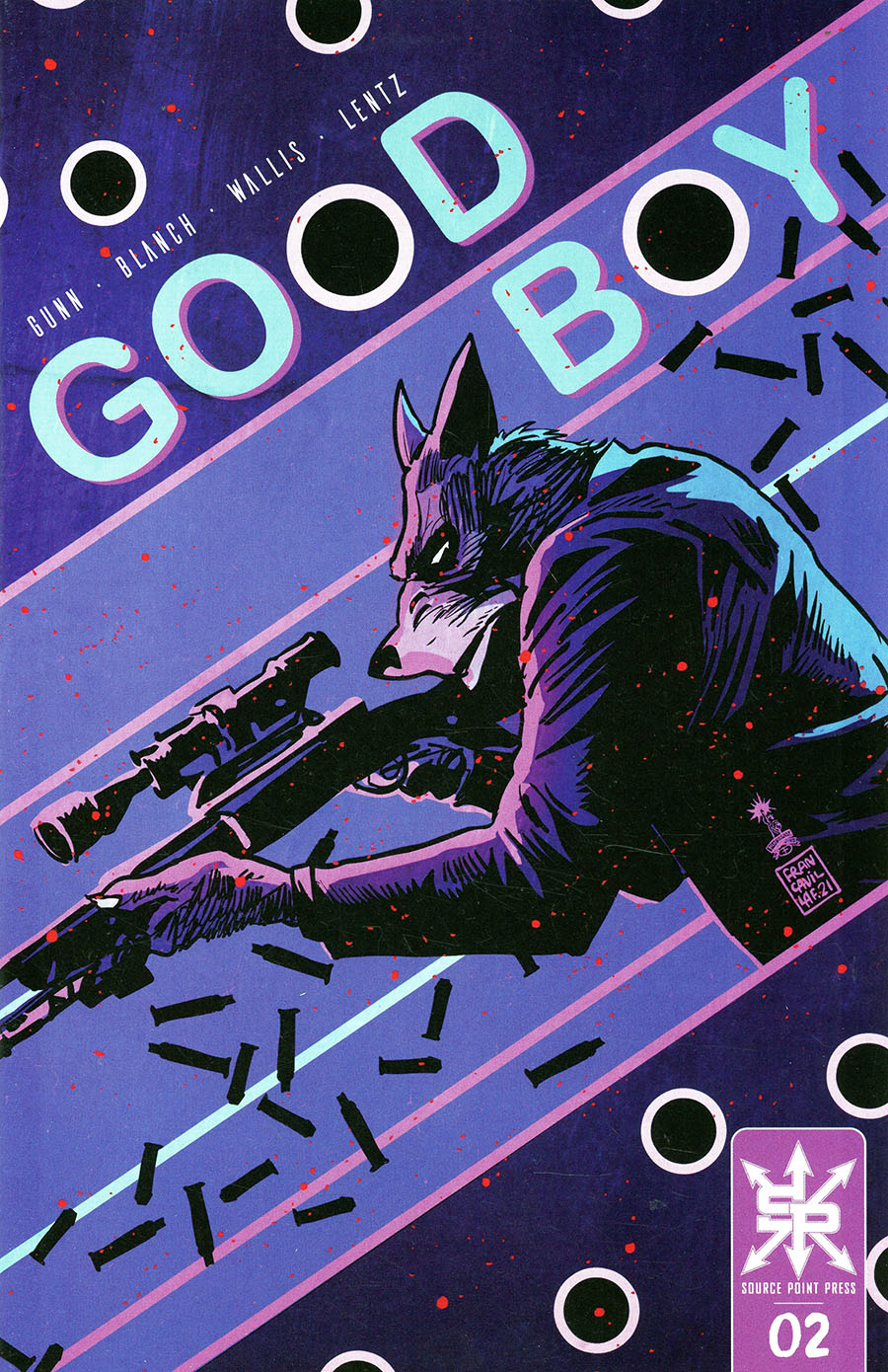 Good Boy #2 Cover B Variant Francesco Francavilla Cover