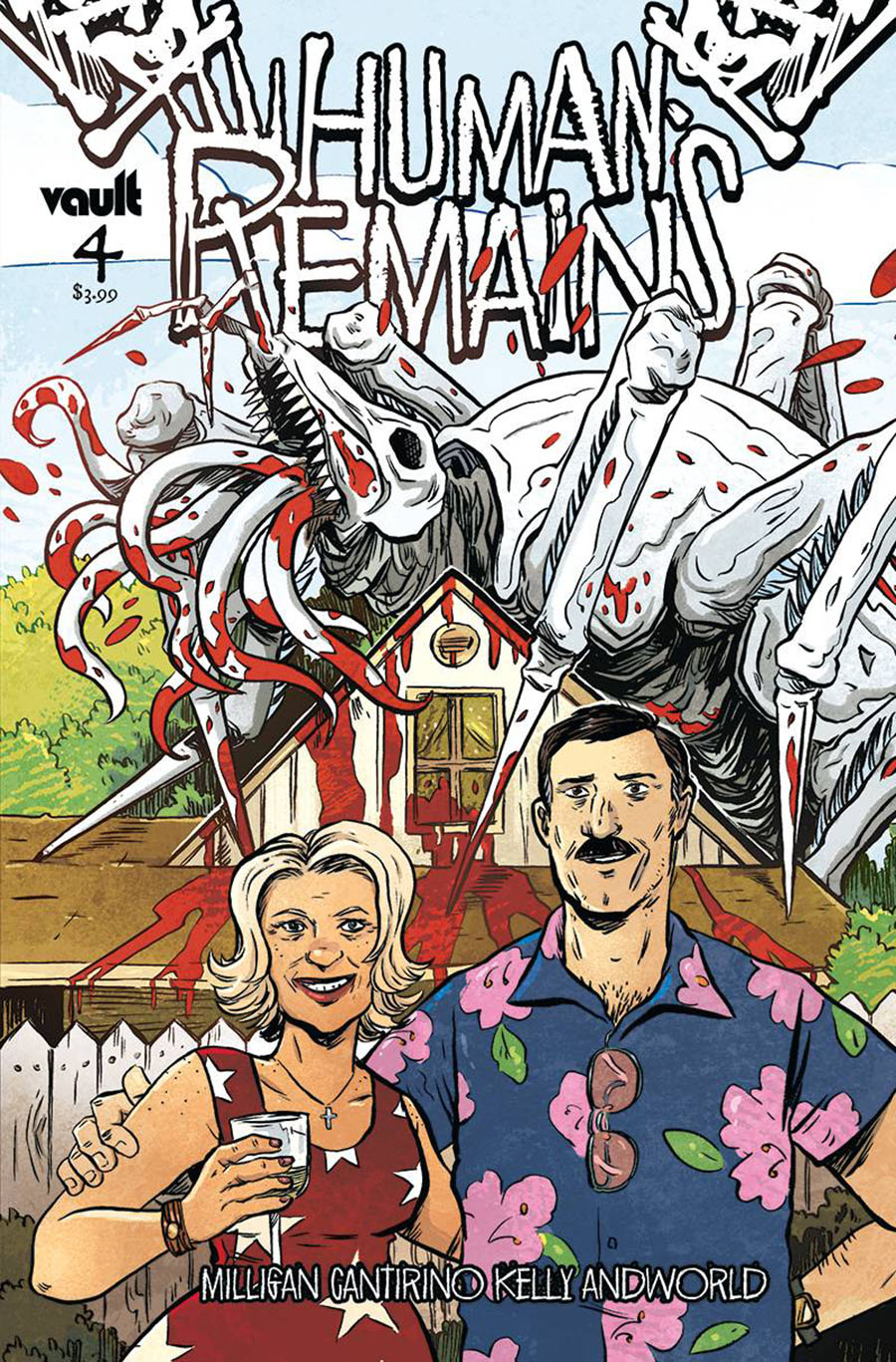 Human Remains #4 Cover A Regular Sally Cantirino Cover