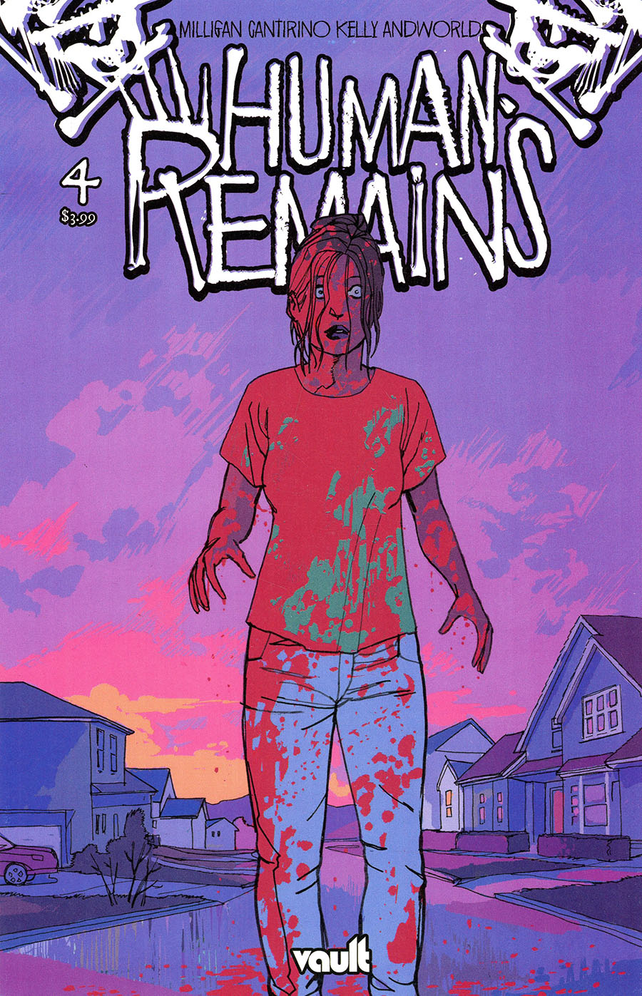 Human Remains #4 Cover B Variant Joshua Hixson Cover