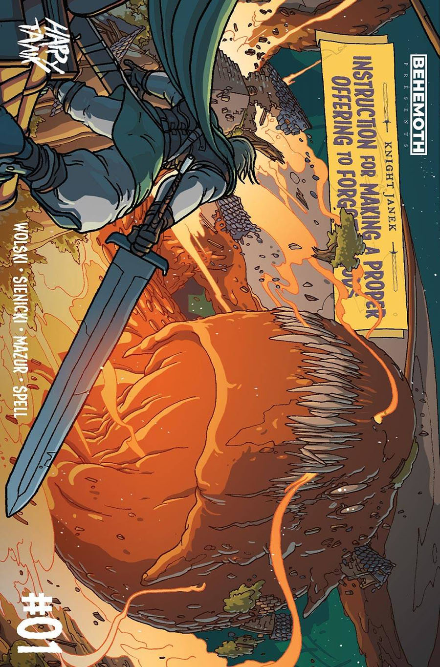 Knight Janek #1 Cover C Variant Igor Wolski Cover (Limit 1 Per Customer)