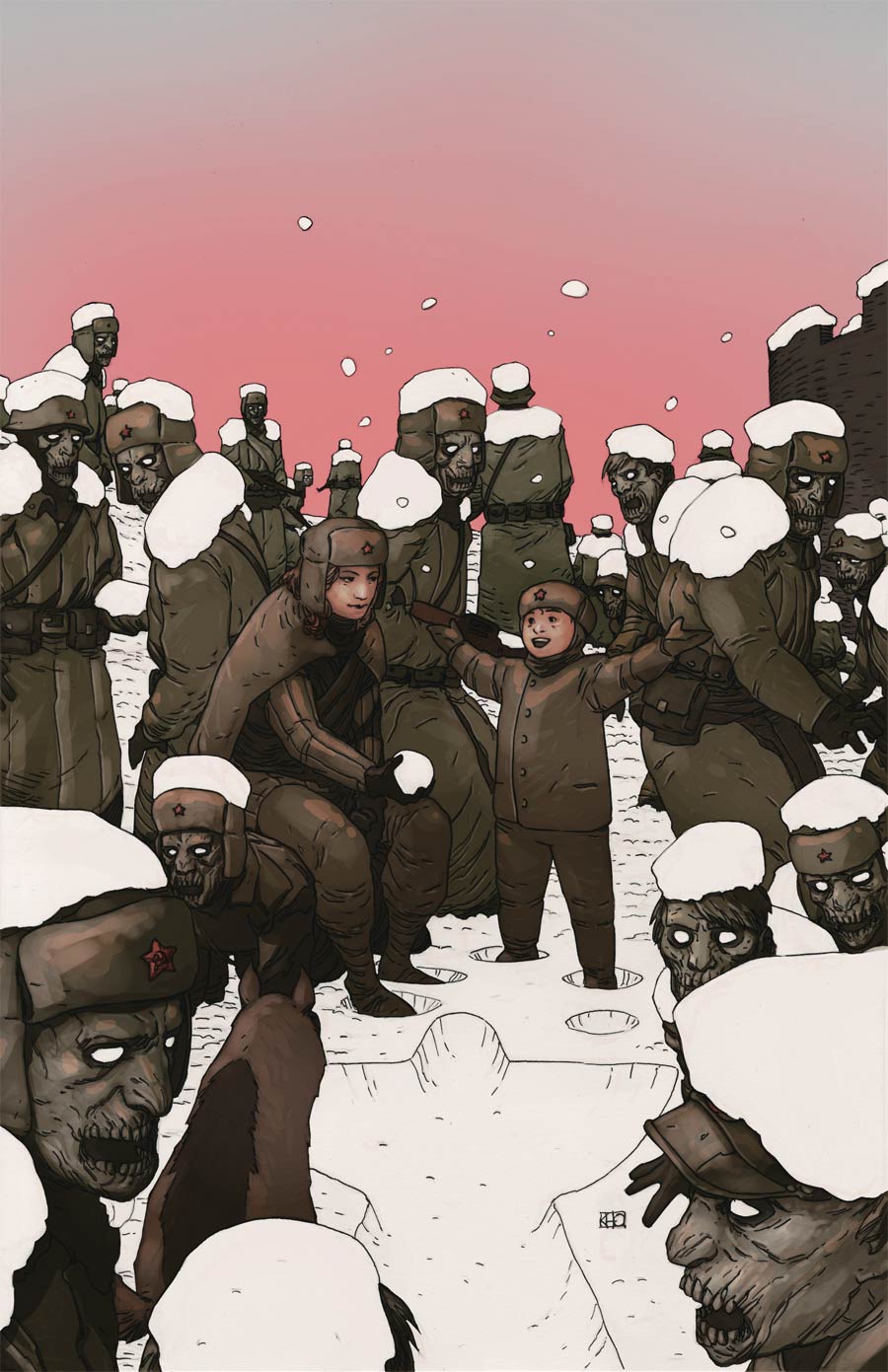 Mother Russia Winter Special #1 (One Shot) Cover D Limited Edition Khoi Pham Virgin Cover