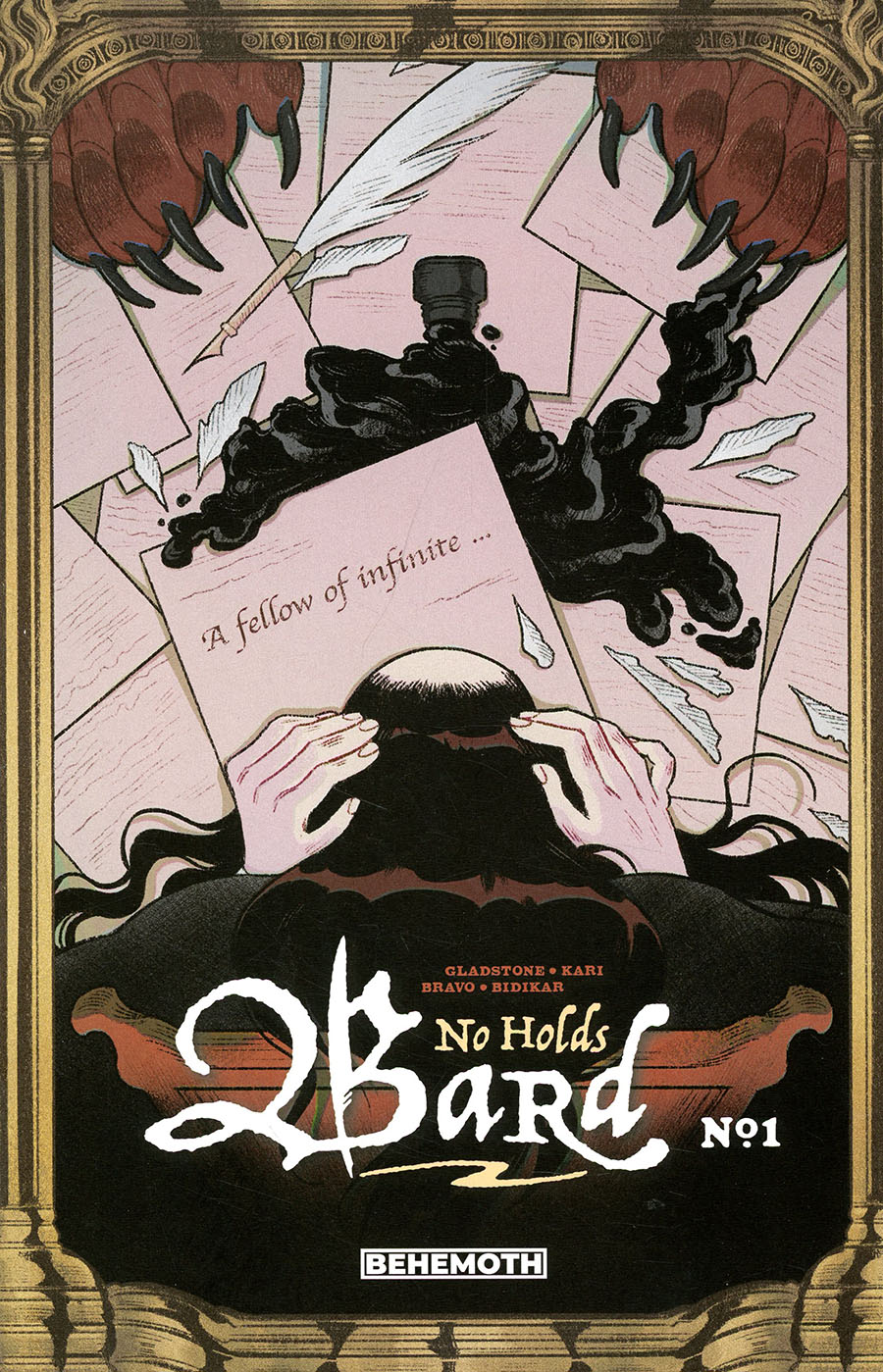 No Holds Bard #1 Cover B Variant Gabrielle Kari Cover