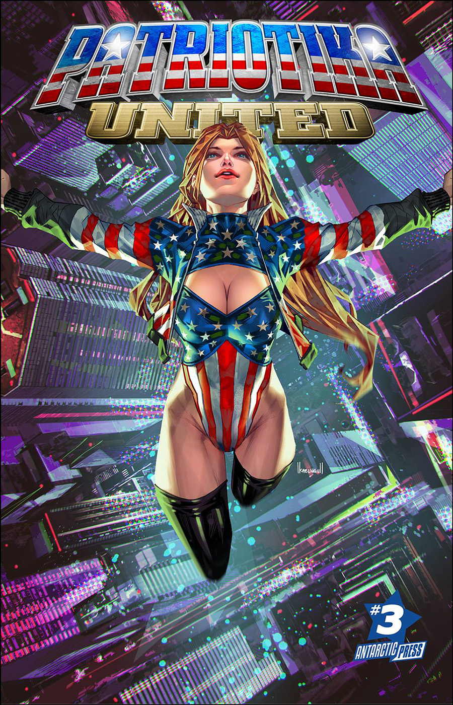 Patriotika United #3 Cover A Regular Kael Ngu Cover