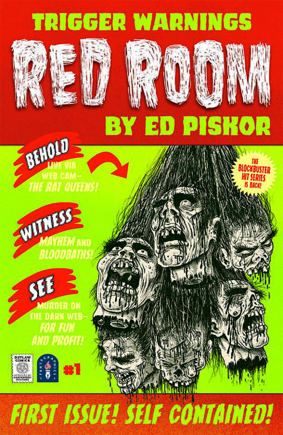 Red Room Trigger Warnings #1 Cover A Regular Ed Piskor Cover