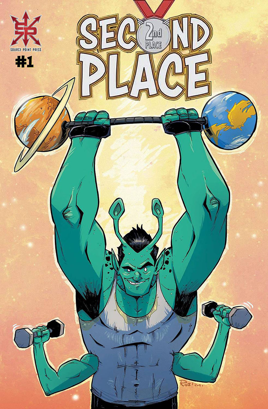 Second Place #1 Cover B Variant Rob Guillory Cover