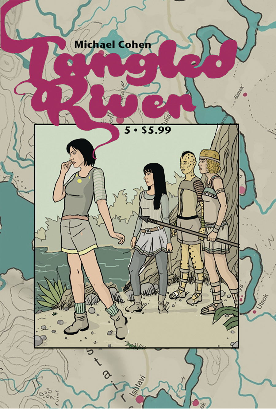 Tangled River #5 Cover A Regular Michael Cohen Cover - RESOLICITED