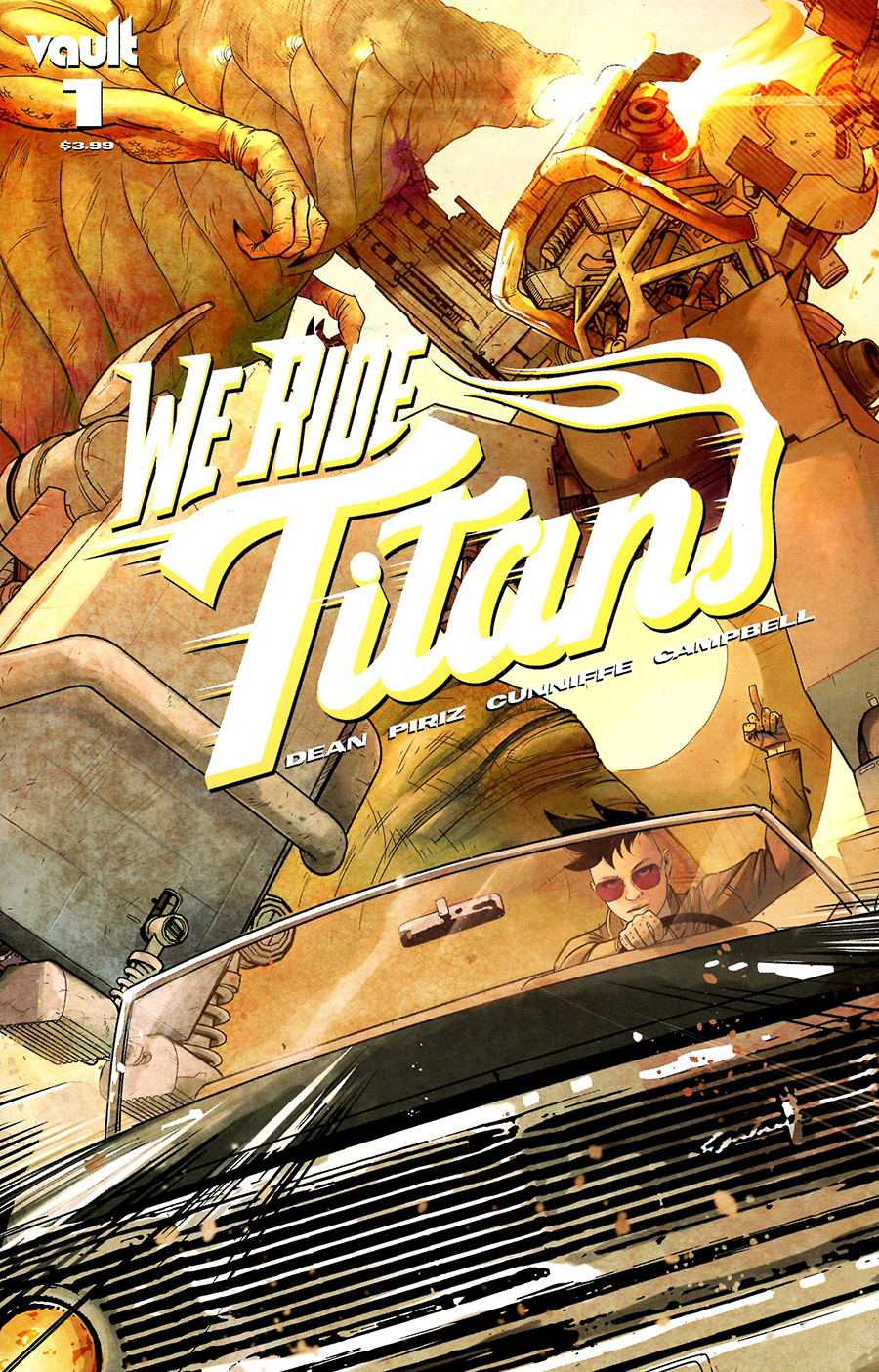 We Ride Titans #1 Cover A Regular Sebastian Piriz Cover