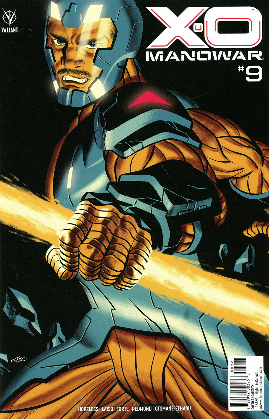 X-O Manowar Vol 5 #9 Cover B Variant Michael Cho Cover