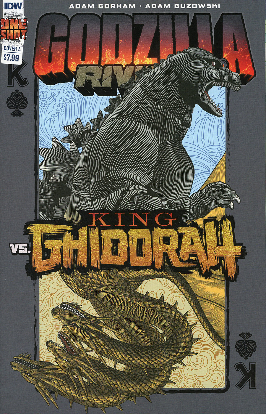 Godzilla Rivals vs King Ghidorah #1 (One Shot) Cover A Regular EJ Su Cover
