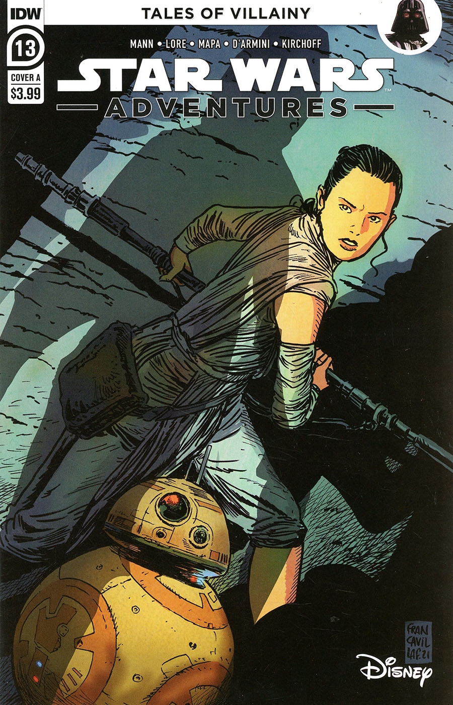 Star Wars Adventures Vol 2 #13 Cover A Regular Francesco Francavilla Cover