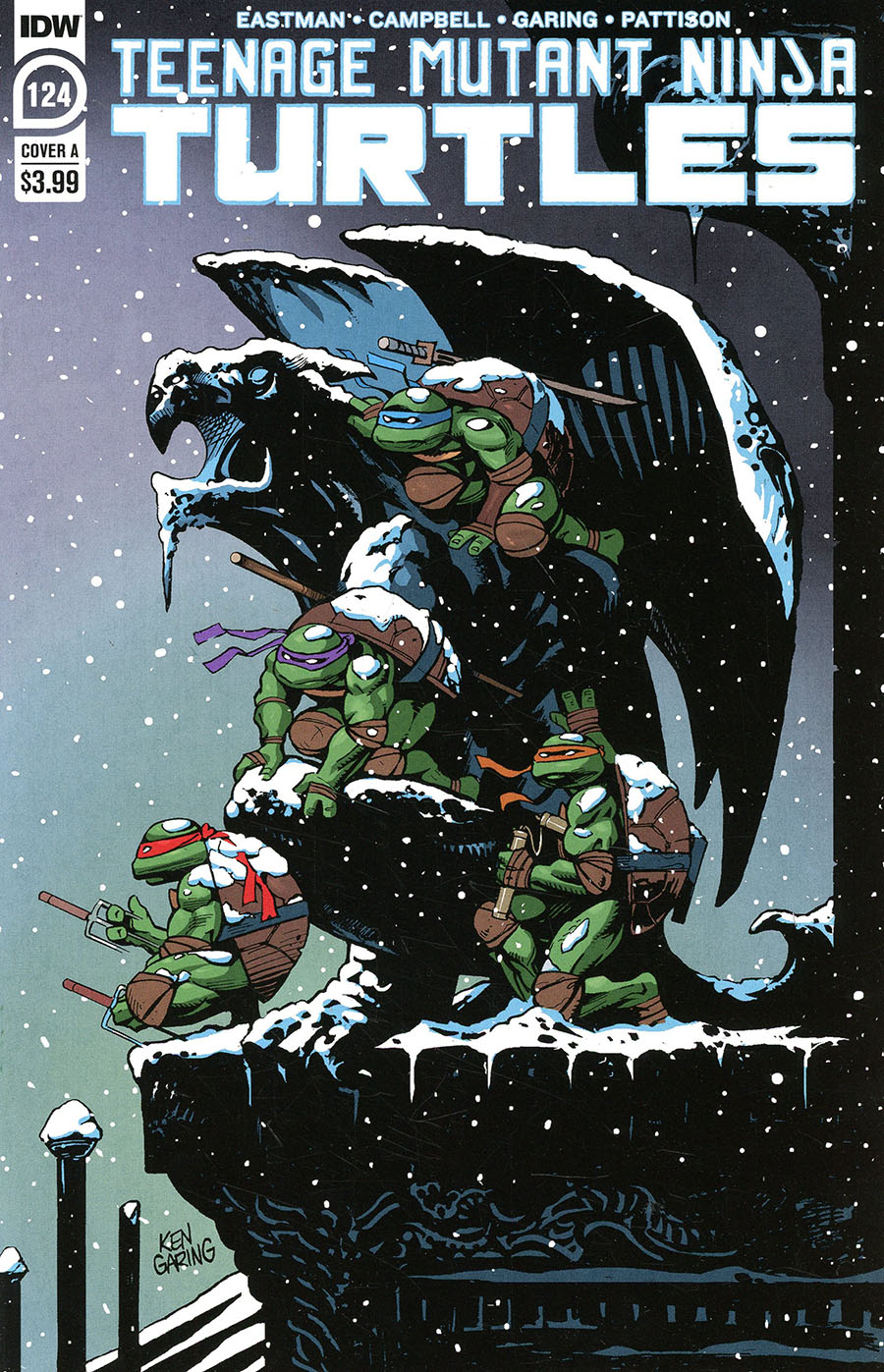 Teenage Mutant Ninja Turtles Vol 5 #124 Cover A Regular Ken Garing Cover