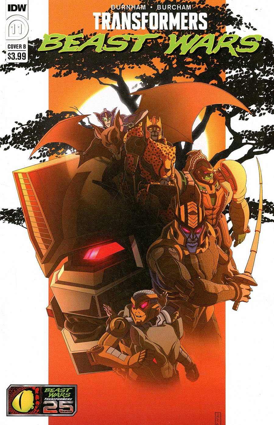 Transformers Beast Wars Vol 2 #11 Cover B Variant John Yurcaba Cover