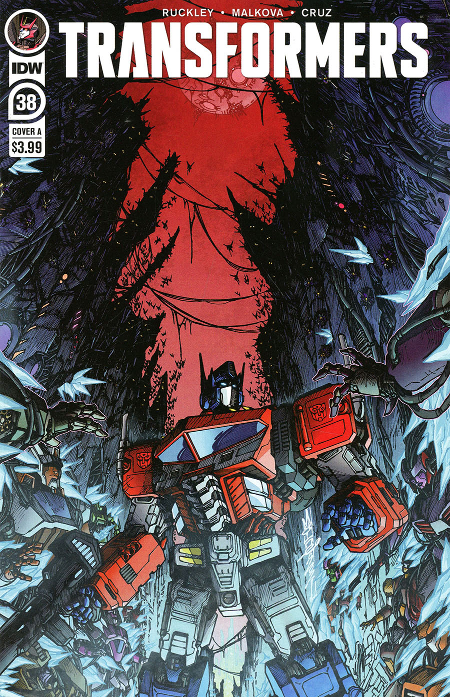 Transformers Vol 4 #38 Cover A Regular Alex Milne Cover