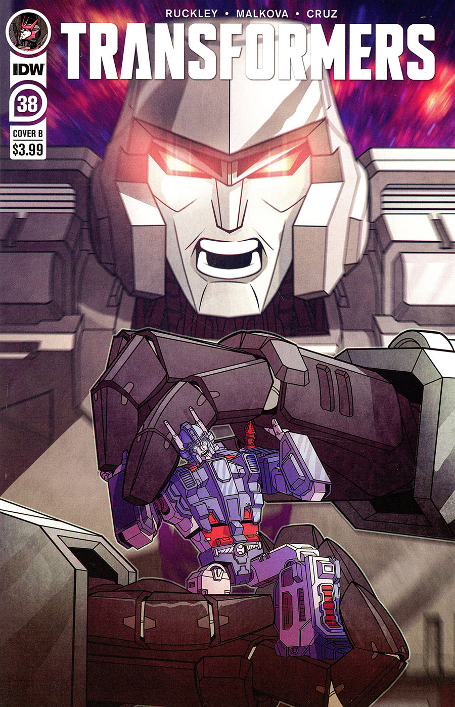 Transformers Vol 4 #38 Cover B Variant Chris Panda Cover