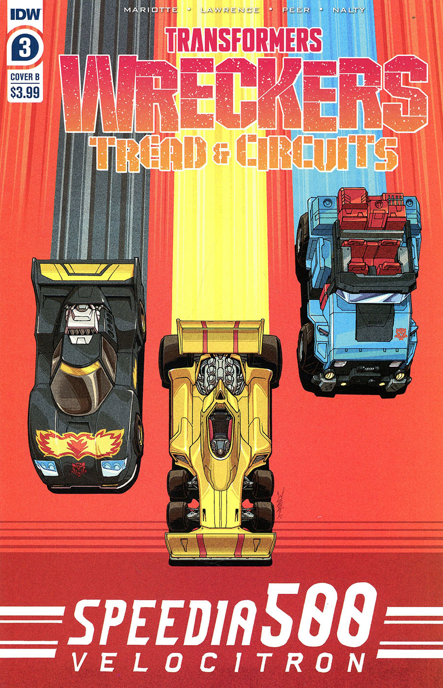 Transformers Wreckers Tread & Circuits #3 Cover B Variant Winston Chan Cover