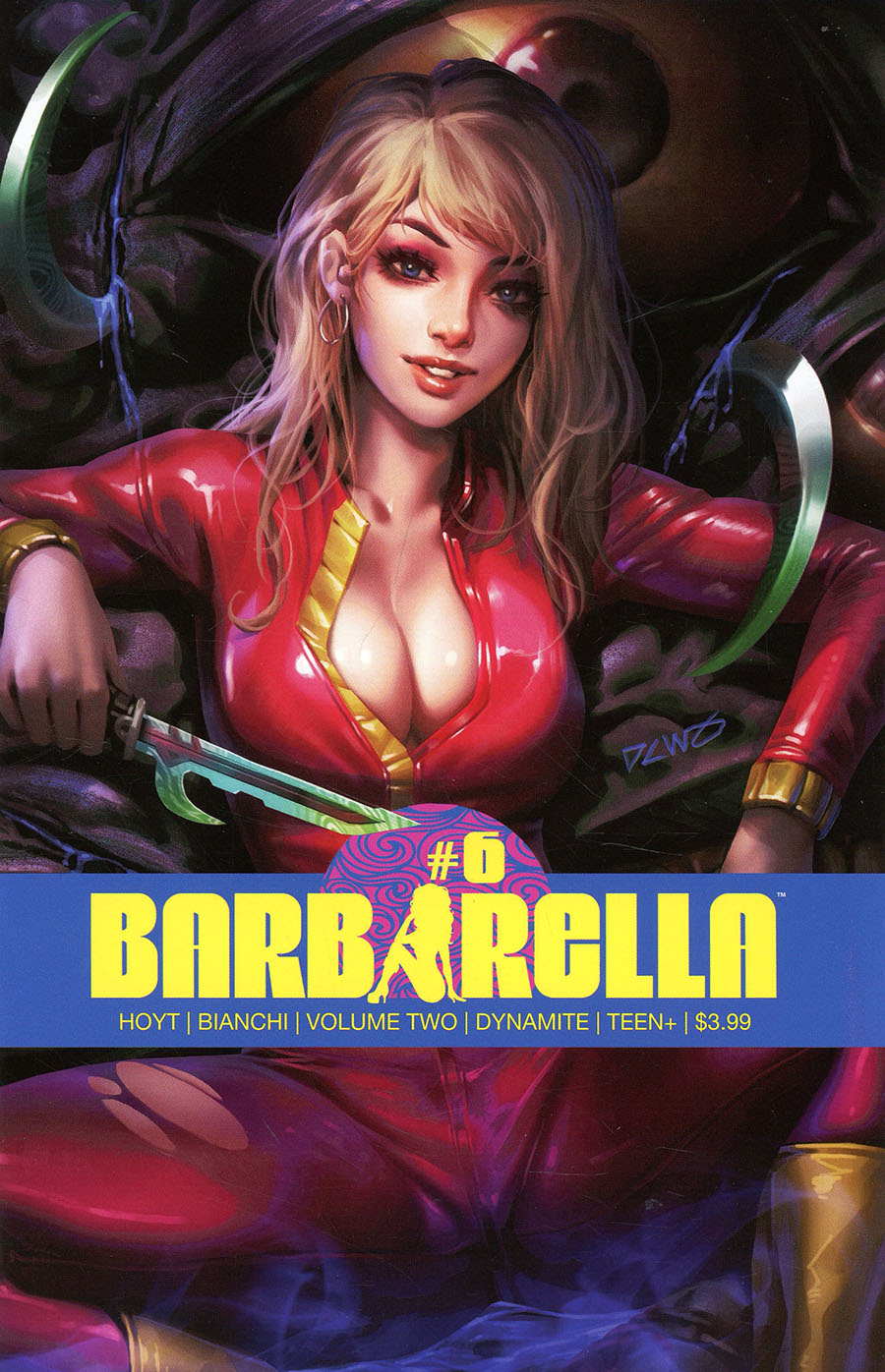 Barbarella Vol 2 #6 Cover B Variant Derrick Chew Cover