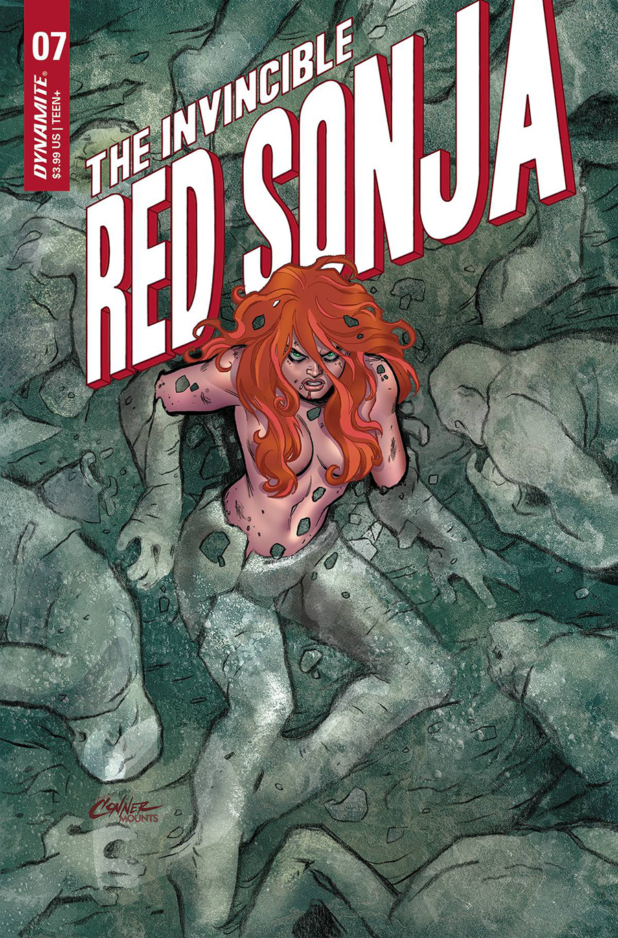 Invincible Red Sonja #7 Cover A Regular Amanda Conner Cover