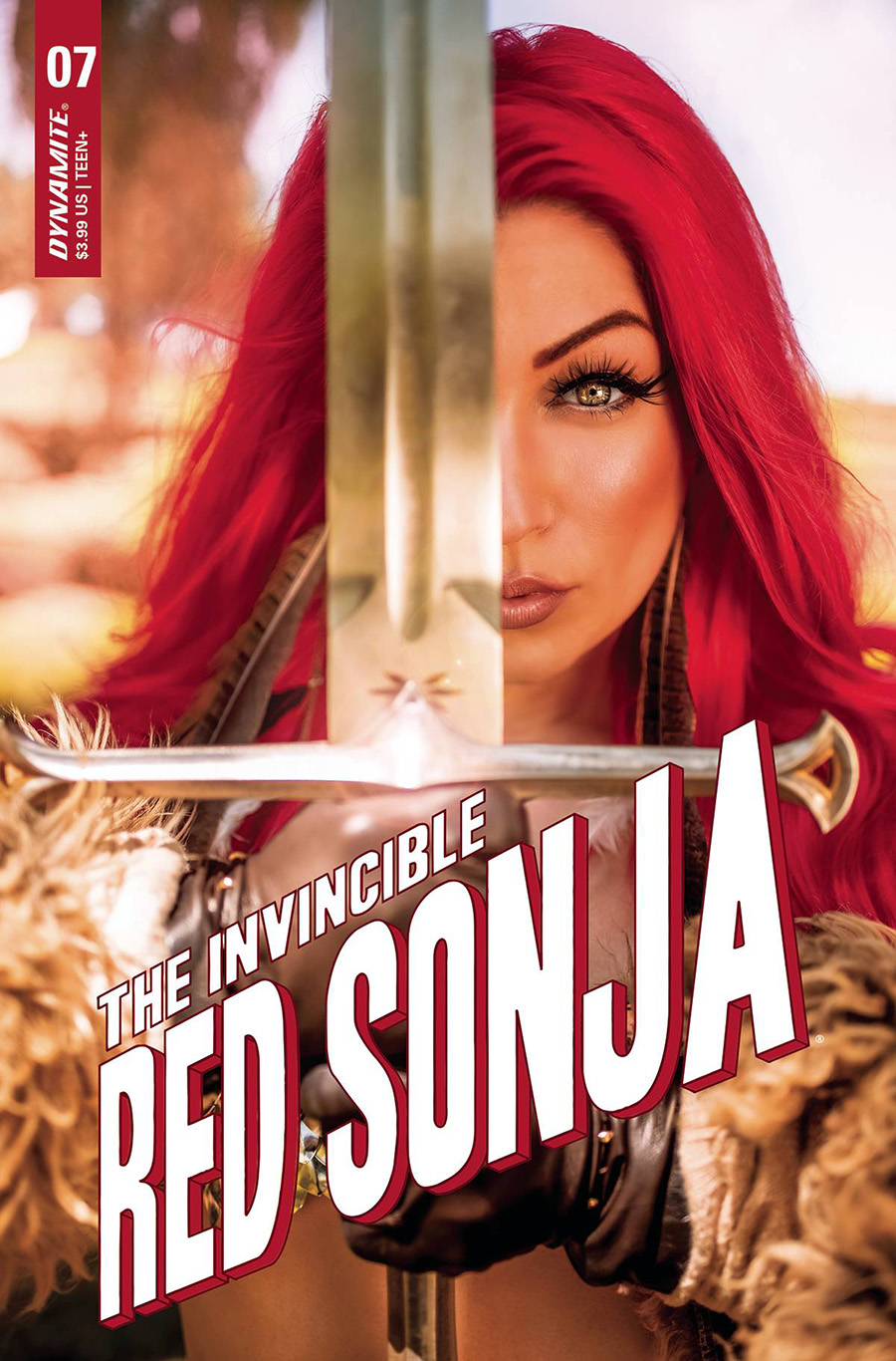 Invincible Red Sonja #7 Cover E Variant Dominica Cosplay Photo Cover