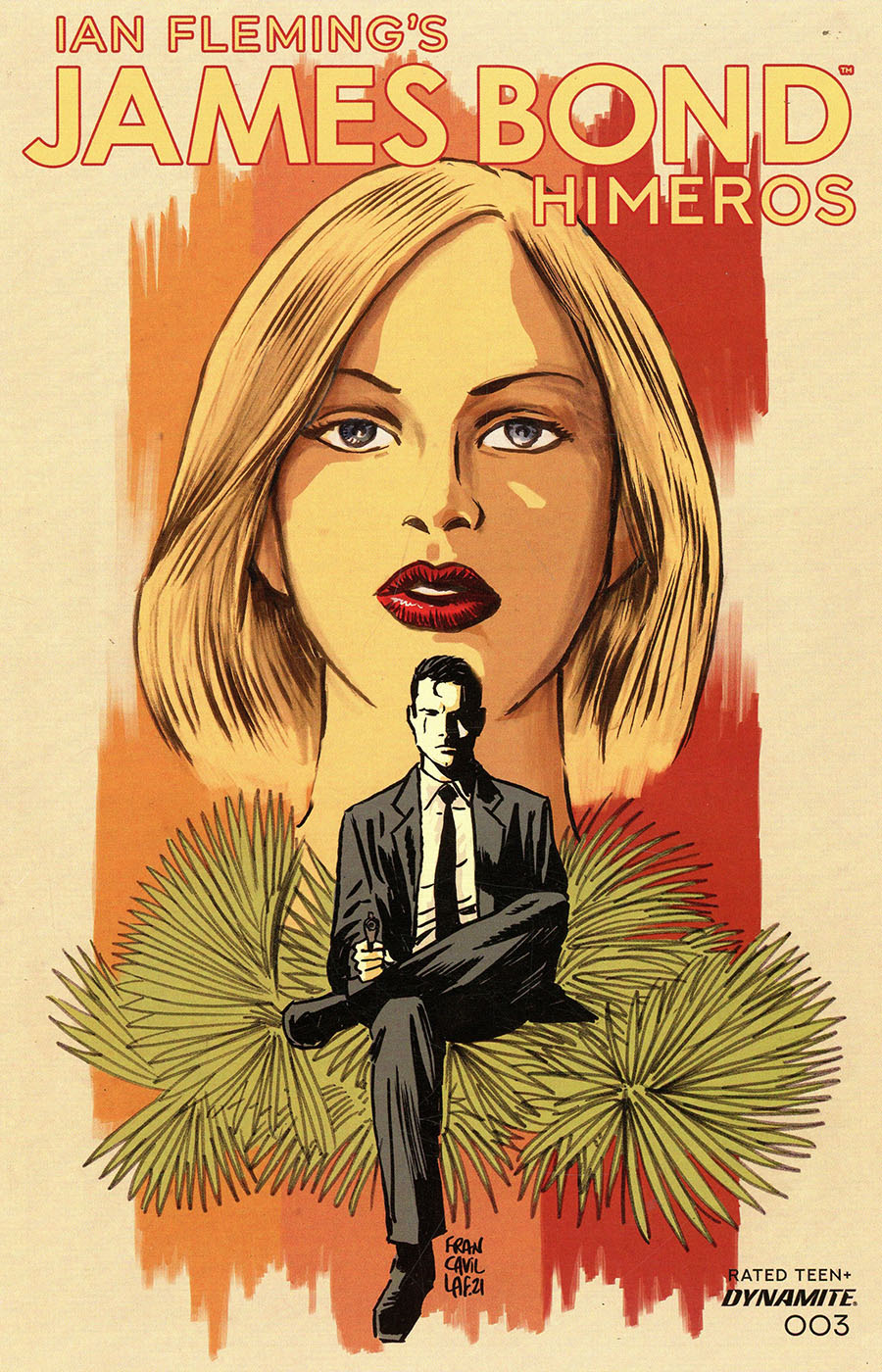 James Bond Himeros #3 Cover A Regular Francesco Francavilla Cover