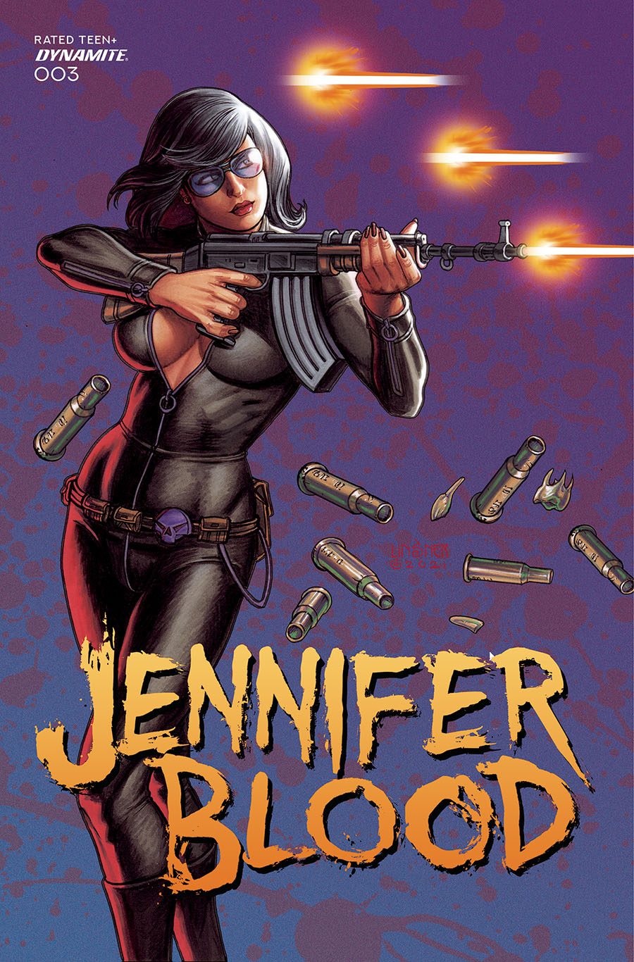 Jennifer Blood Vol 2 #3 Cover B Variant Joseph Michael Linsner Cover