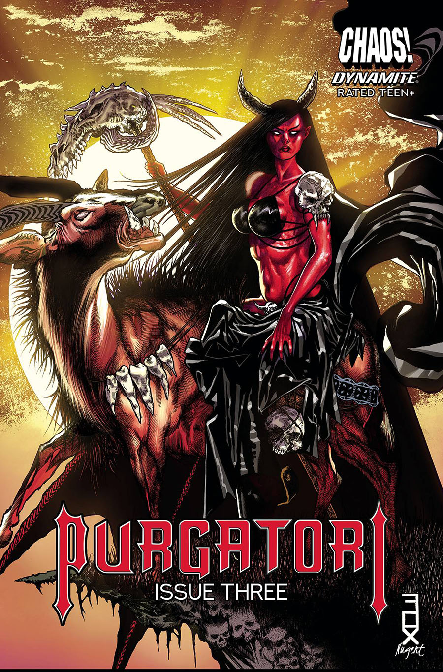 Purgatori Vol 4 #3 Cover C Variant Russell Fox Cover
