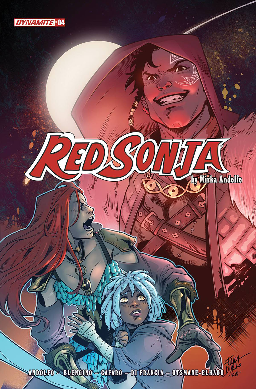 Red Sonja Vol 9 #4 Cover D Variant Erica Durso Cover