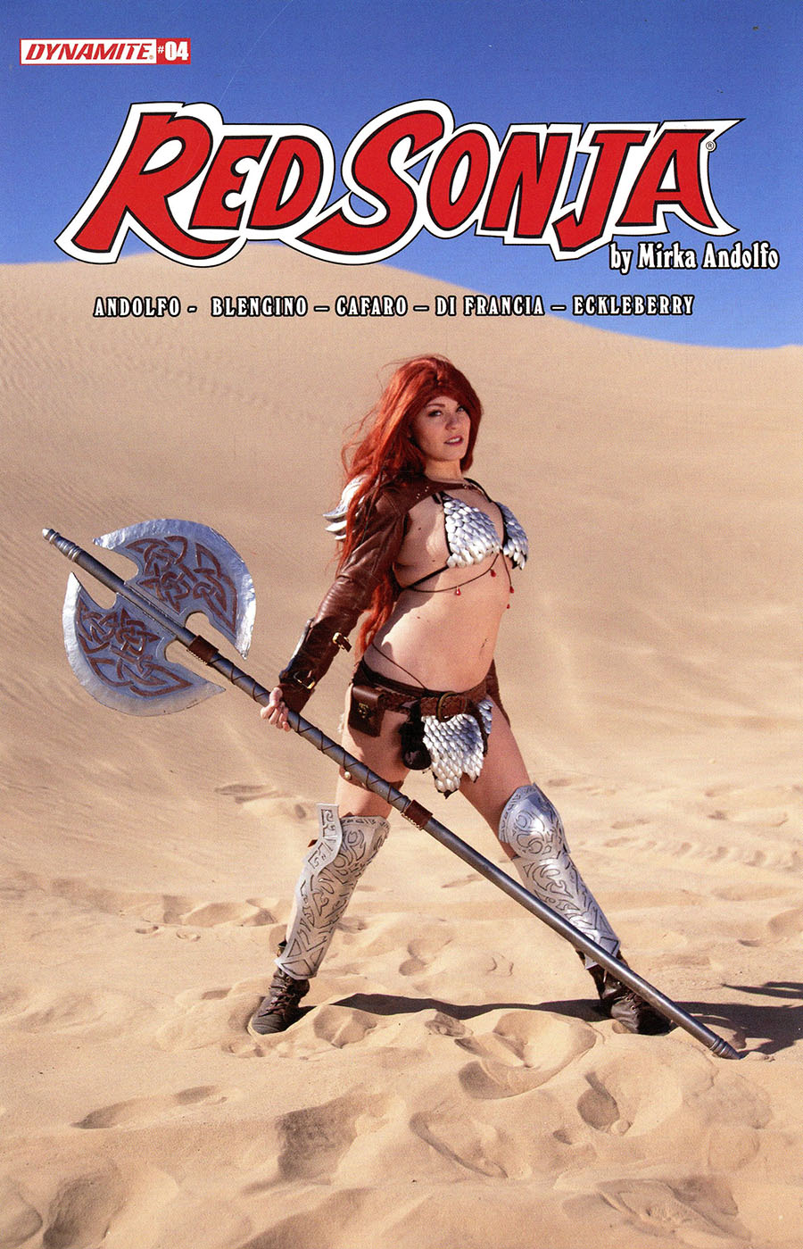 Red Sonja Vol 9 #4 Cover E Variant Tabitha Lyons Cosplay Photo Cover