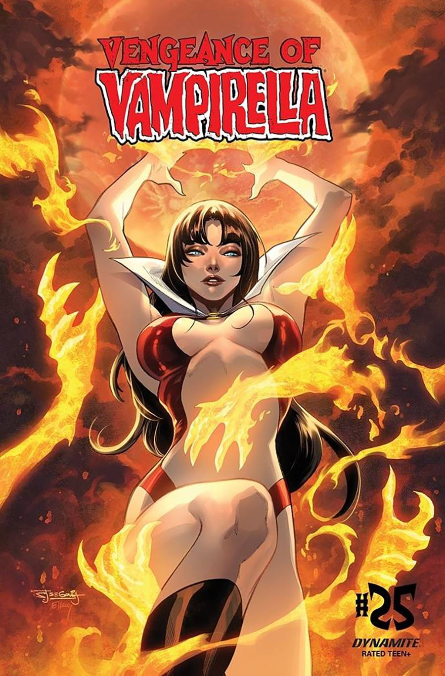 Vengeance Of Vampirella Vol 2 #25 Cover C Variant Stephen Segovia Cover