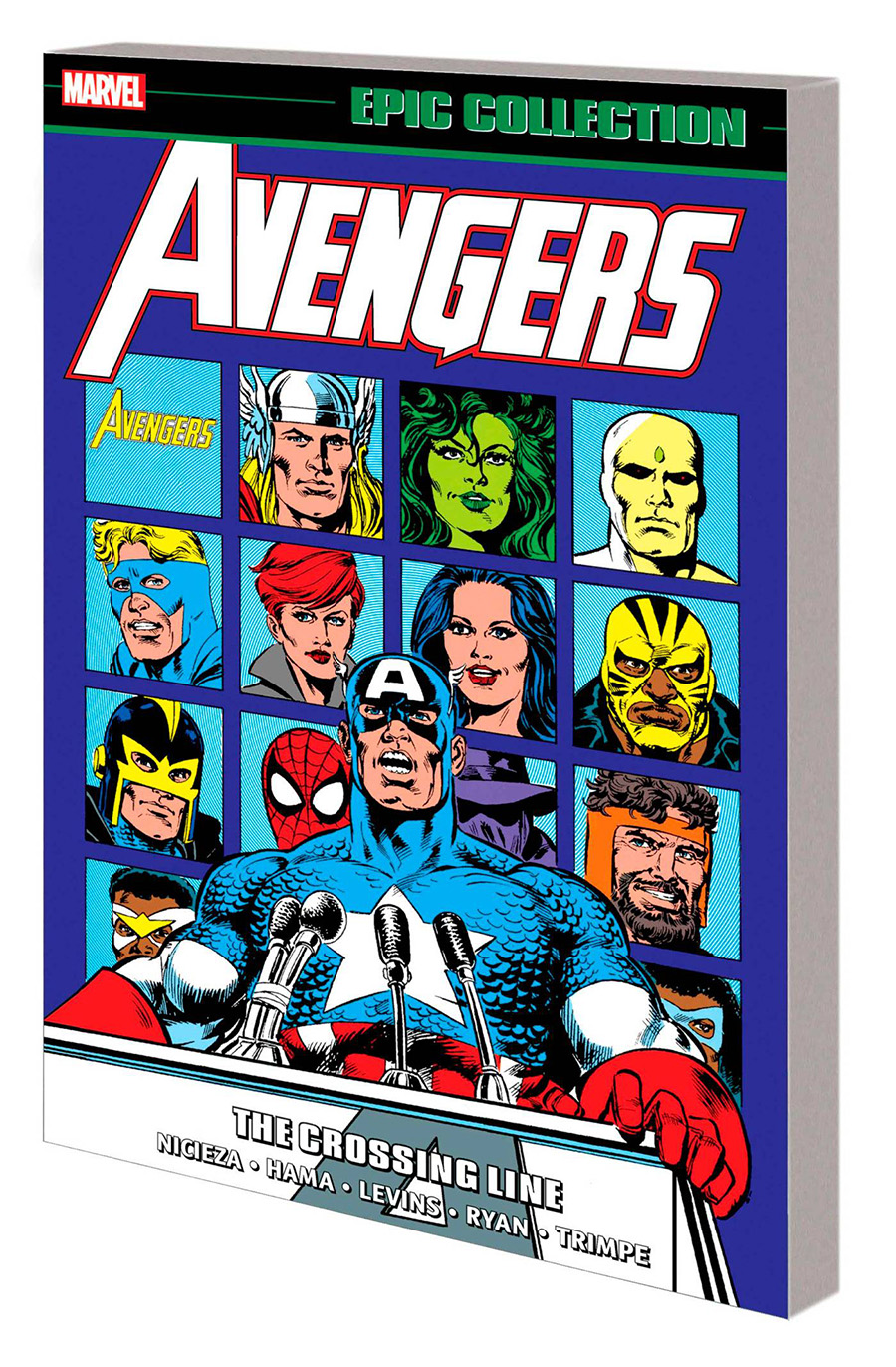 Avengers Epic Collection Vol 20 The Crossing Line TP