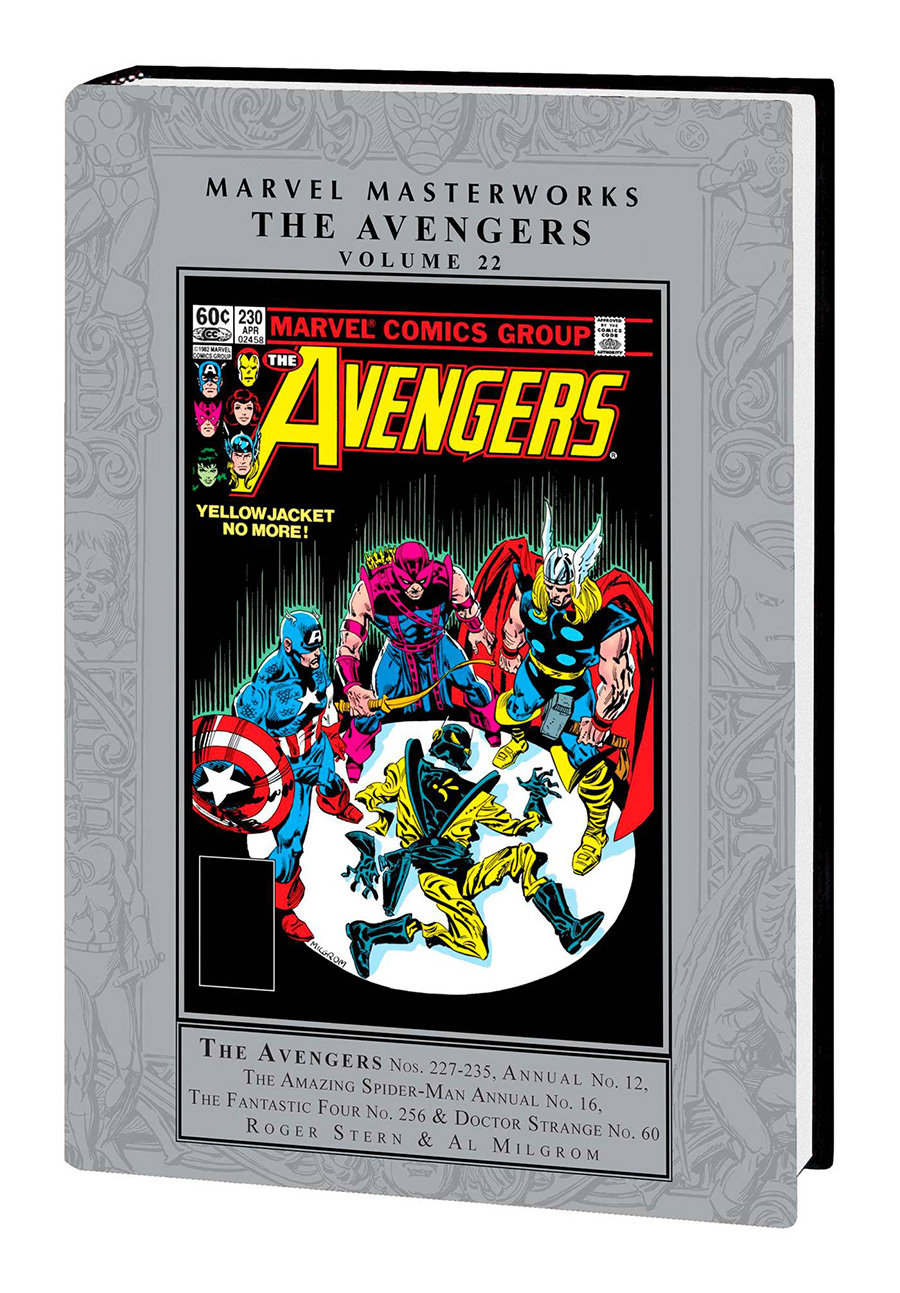 Marvel Masterworks Avengers Vol 22 HC Regular Dust Jacket