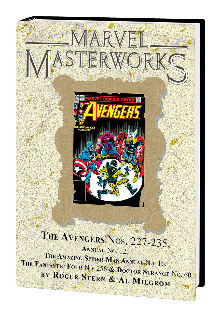 Marvel Masterworks Avengers Vol 22 HC Variant Dust Jacket