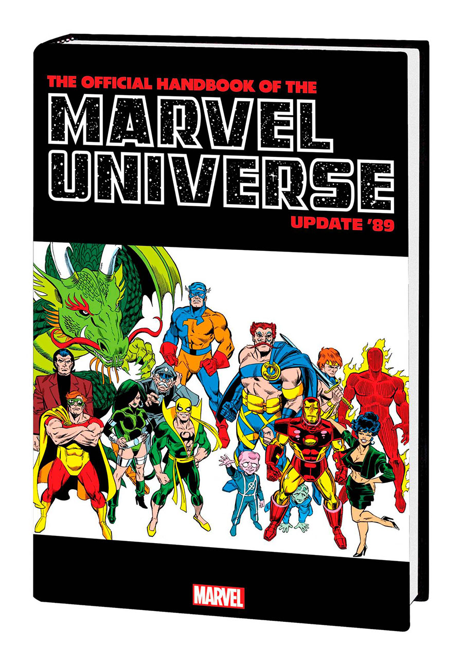 Official Handbook Of The Marvel Universe Update 89 Omnibus HC Direct Market Ron Frenz Iron Man Variant Cover