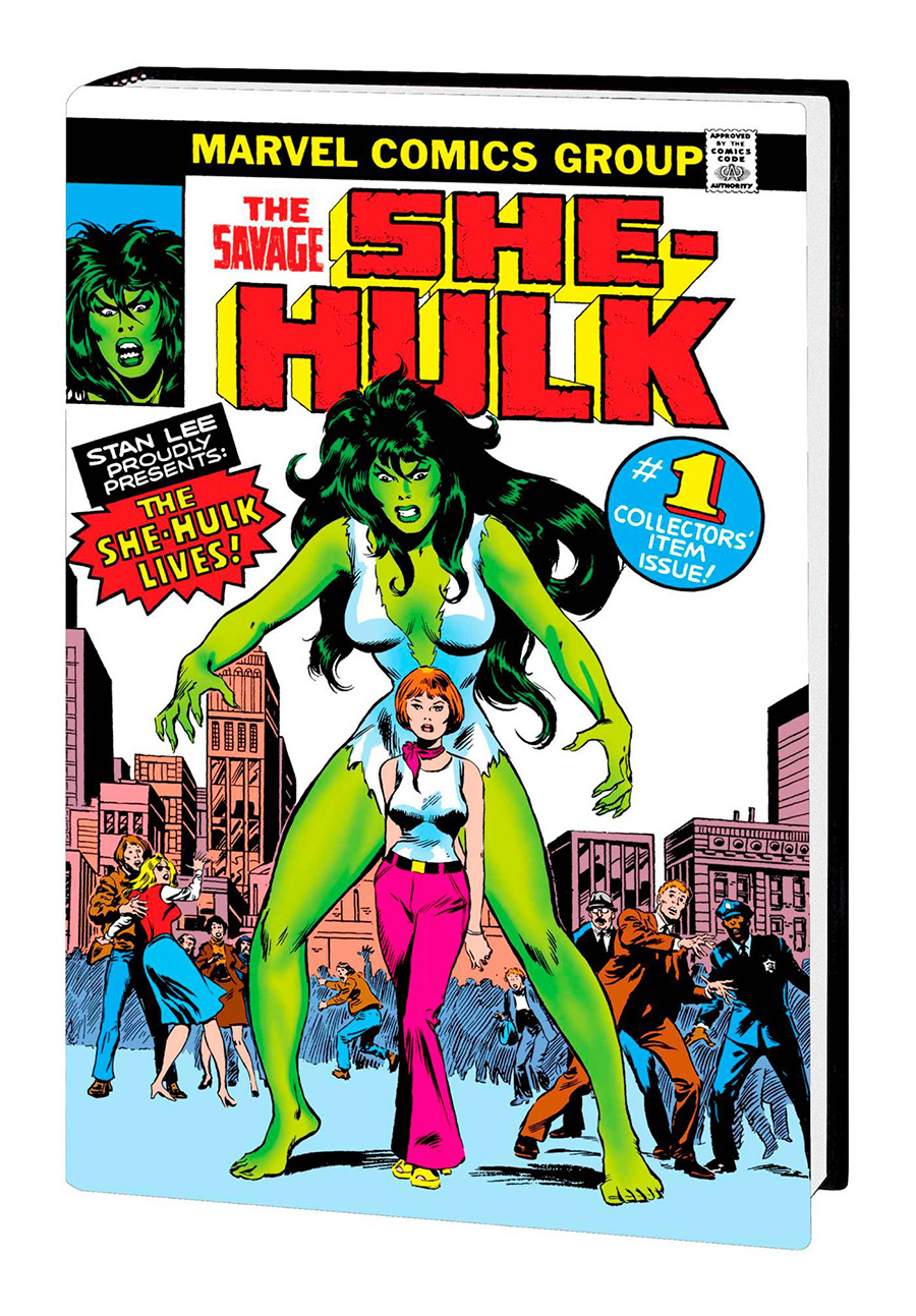 Savage She-Hulk Omnibus HC Direct Market John Buscema Variant Cover