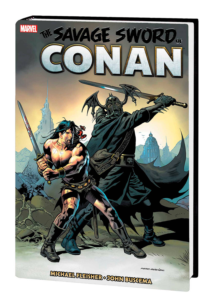 Savage Sword Of Conan Original Marvel Years Omnibus Vol 7 HC Book Market Kevin Nowlan Cover