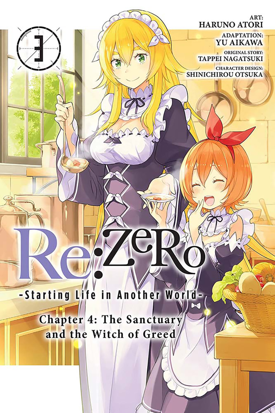 ReZero Starting Life In Another World Chapter 4 The Sanctuary And The Witch Of Greed Vol 3 GN