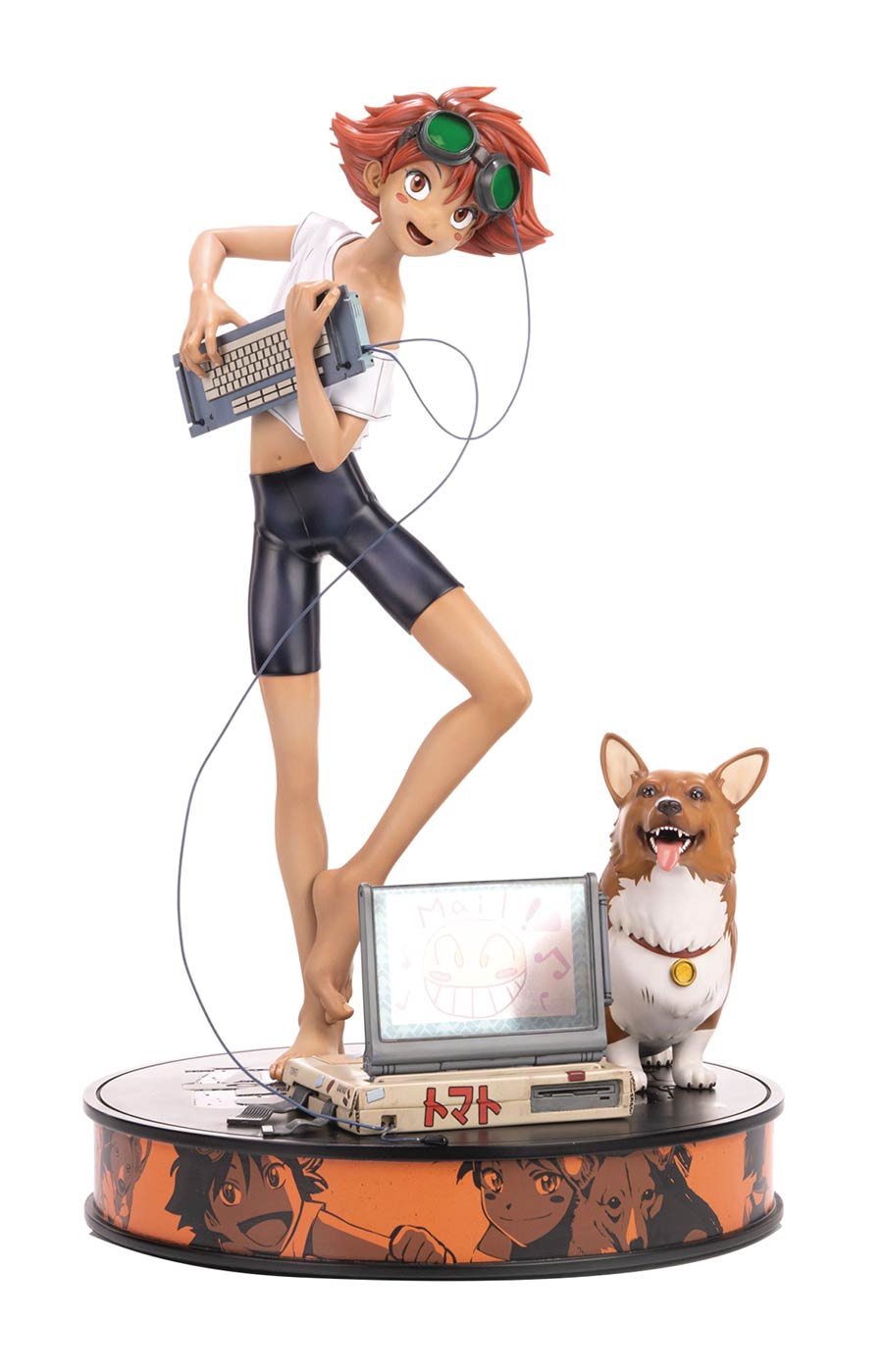 Cowboy Bebop Ed & Ein 1/4 Scale Resin Statue