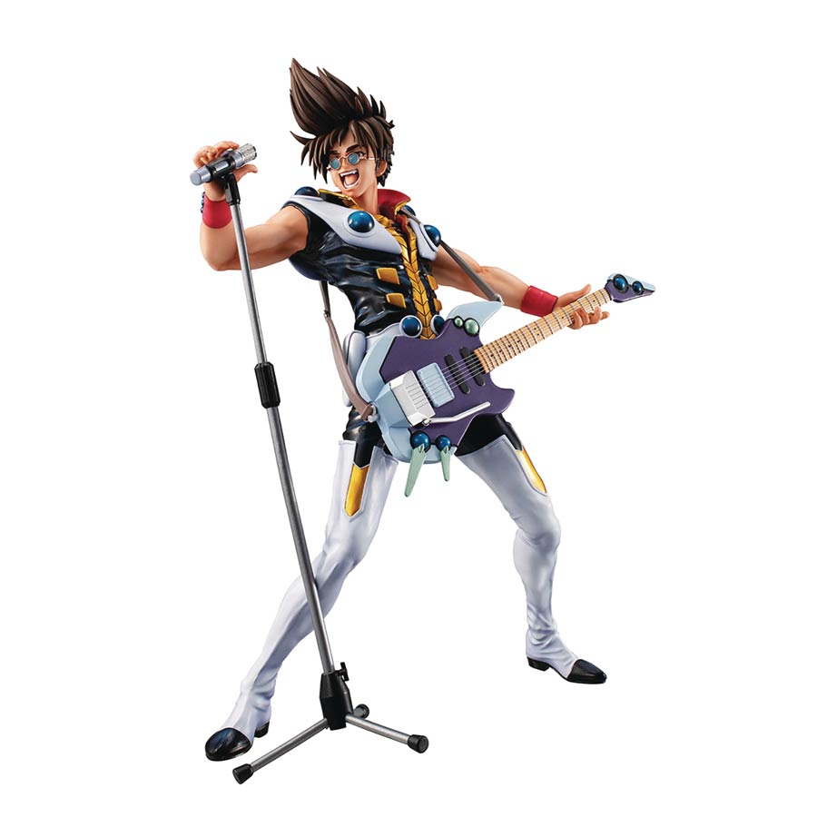 Macross 7 Fire Bomber Basara Nekki PVC Statue
