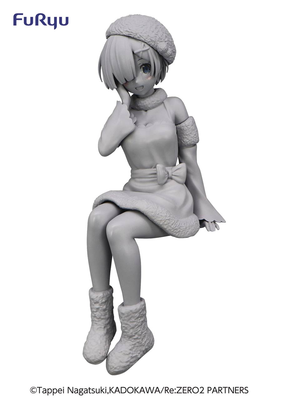 ReZero Starting Life In Another World Rem Snow Princess Noodle Stopper PVC Figure