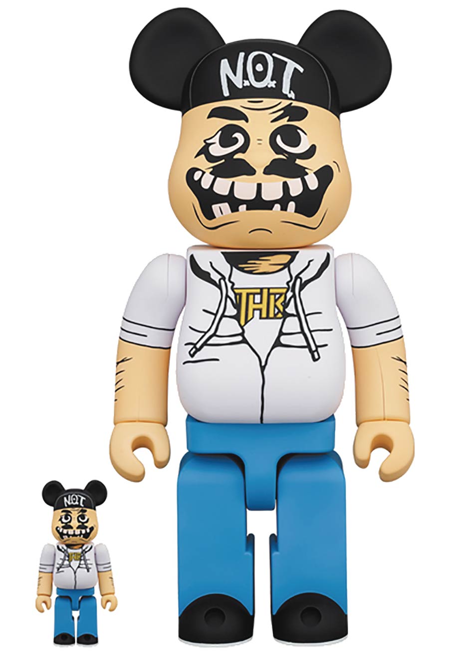 Anthrax Notman 100 Percent & 400 Percent 2-Pack Bearbrick